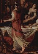 Johann Liss Gastmahl der Ester Detail oil painting reproduction
